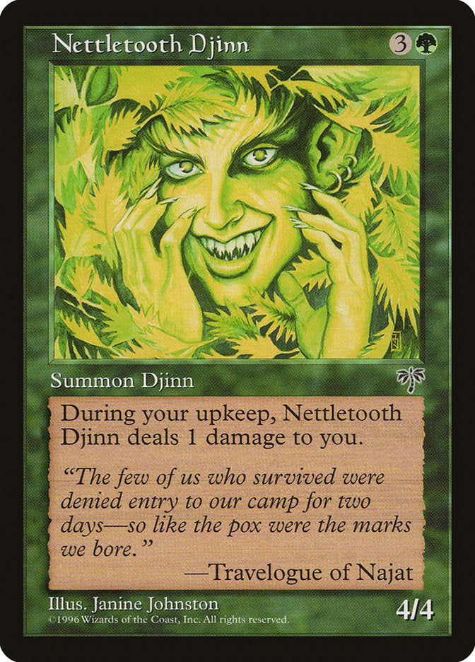 Nettletooth Djinn [Mirage] | Total Play