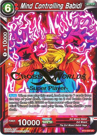 Mind Controlling Babidi (Super Player Stamped) (BT2-022) [Tournament Promotion Cards] | Total Play