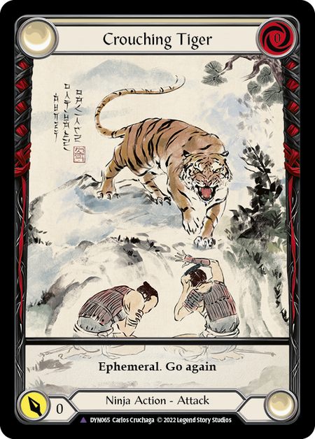 Crouching Tiger (Marvel) [DYN065] (Dynasty)  Cold Foil | Total Play
