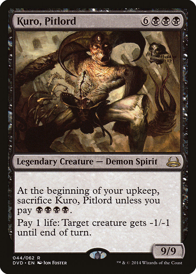 Kuro, Pitlord (Divine vs. Demonic) [Duel Decks Anthology] | Total Play