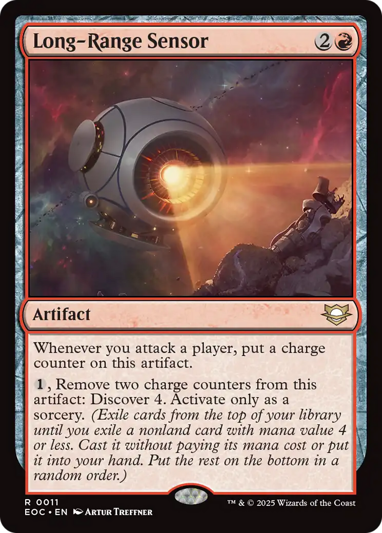Long-Range Sensor [Edge of Eternities Commander] | Total Play