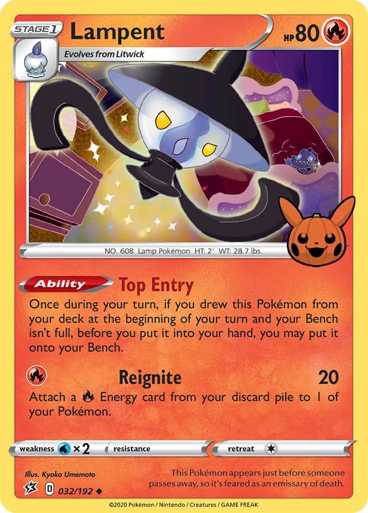 Lampent (032/192) [Trick or Trade] | Total Play