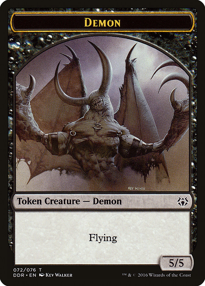 Demon Token [Duel Decks: Nissa vs. Ob Nixilis] | Total Play