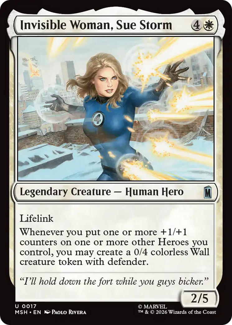 Invisible Woman, Sue Storm [Marvel Super Heroes] | Total Play