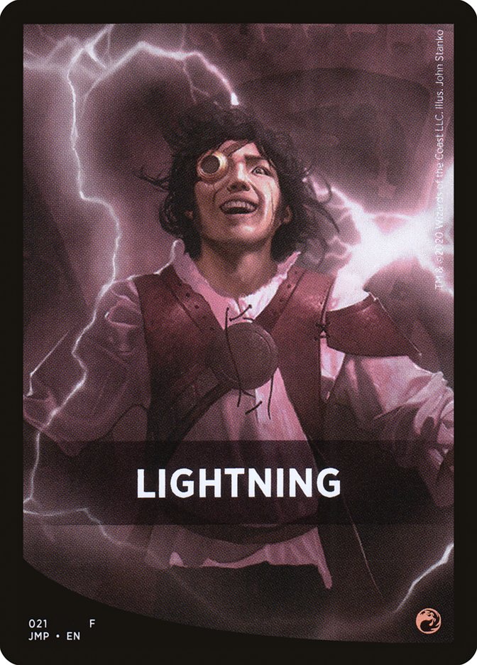 Lightning Theme Card [Jumpstart Front Cards] | Total Play