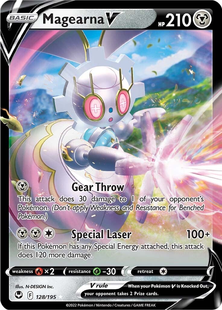 Magearna V (128/195) [Sword & Shield: Silver Tempest] | Total Play