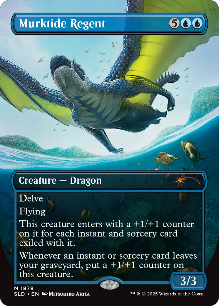 Murktide Regent (Rainbow Foil) [Secret Lair Drop Series] | Total Play
