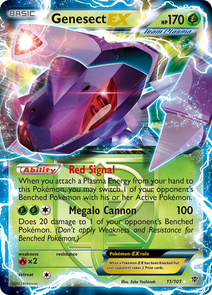 Genesect EX (11/101) [Black & White: Plasma Blast] | Total Play