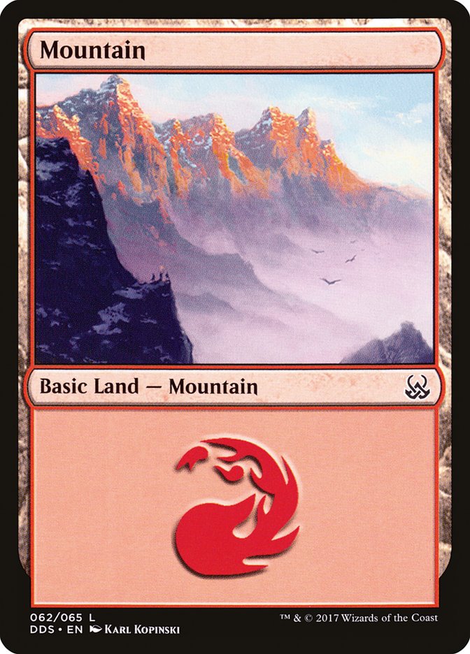Mountain (62) [Duel Decks: Mind vs. Might] | Total Play