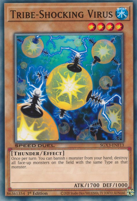 Tribe-Shocking Virus [SGX3-ENF13] Common | Total Play