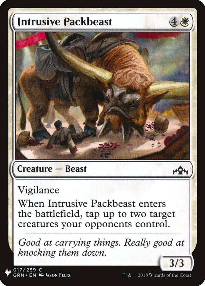 Intrusive Packbeast [Mystery Booster] | Total Play