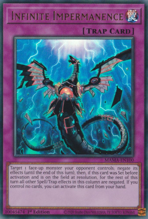 Infinite Impermanence [MAMA-EN100] Ultra Rare | Total Play