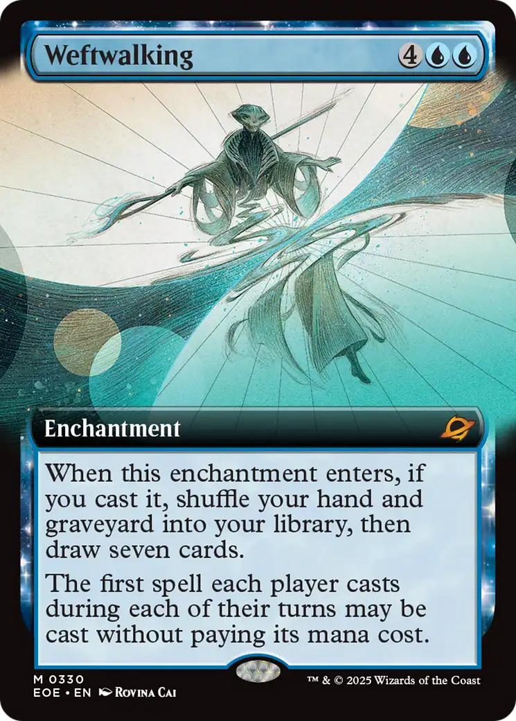 Weftwalking (Extended Art) [Edge of Eternities] | Total Play