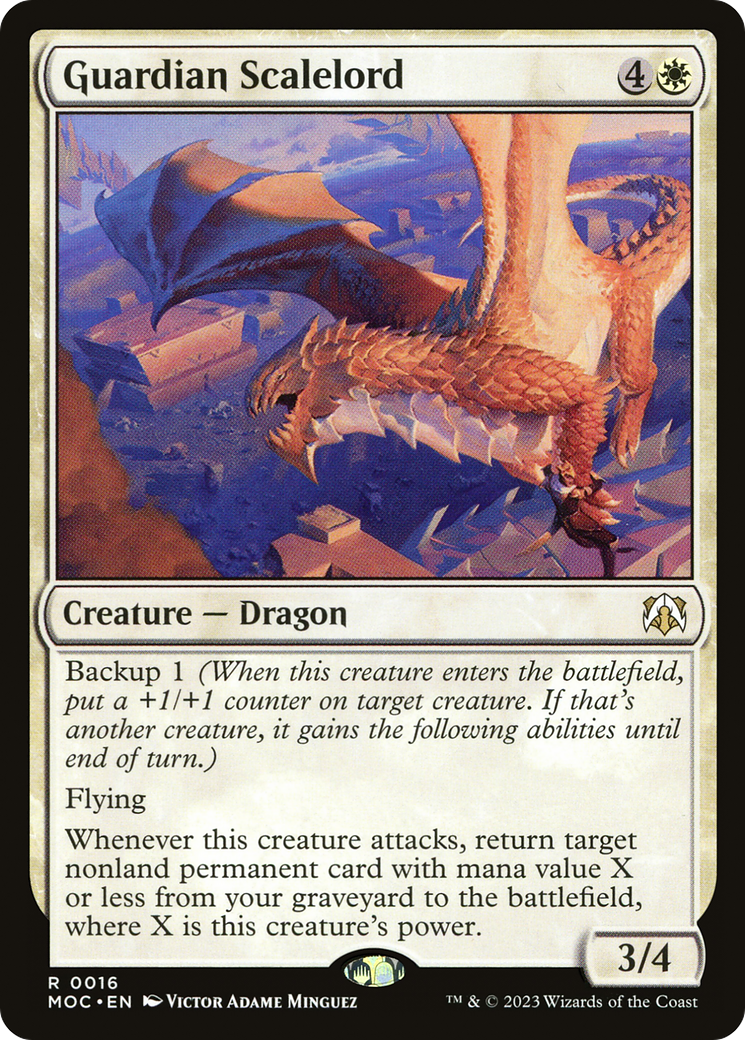 Guardian Scalelord [March of the Machine Commander] | Total Play