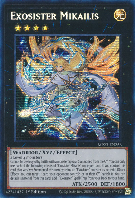 Exosister Mikailis [MP23-EN256] Prismatic Secret Rare | Total Play