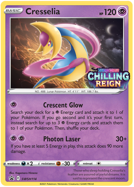 Cresselia (SWSH114) [Sword & Shield: Black Star Promos] | Total Play