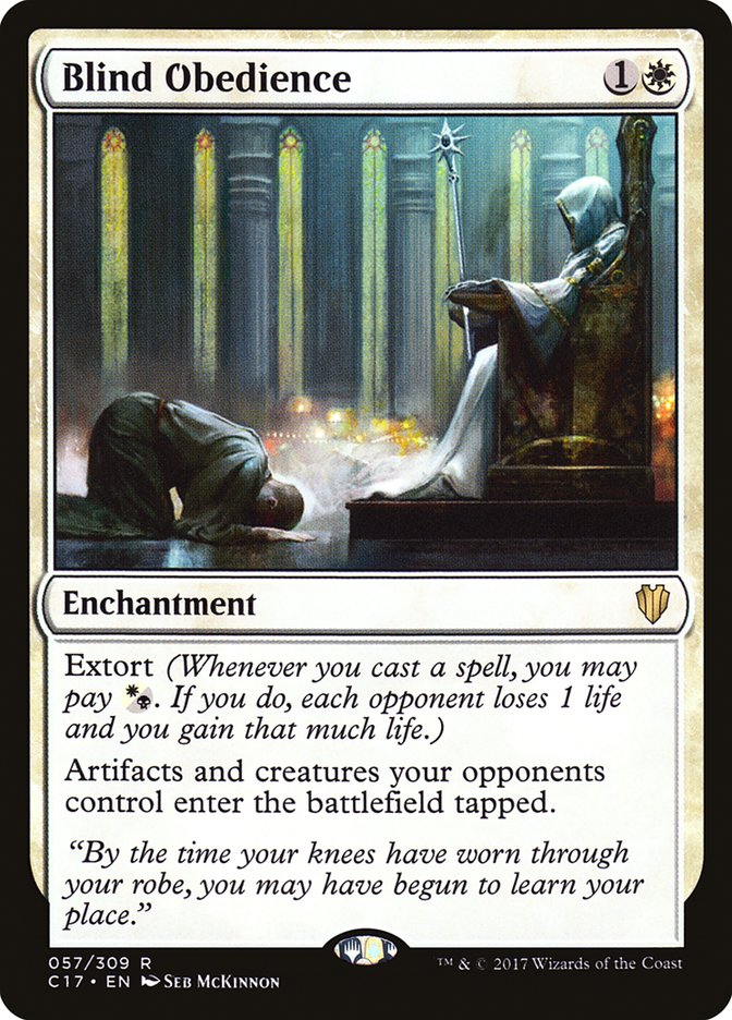 Blind Obedience [Commander 2017] | Total Play
