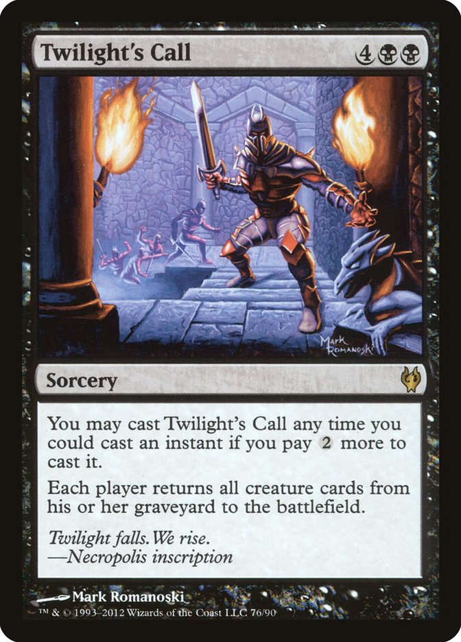Twilight's Call [Duel Decks: Izzet vs. Golgari] | Total Play