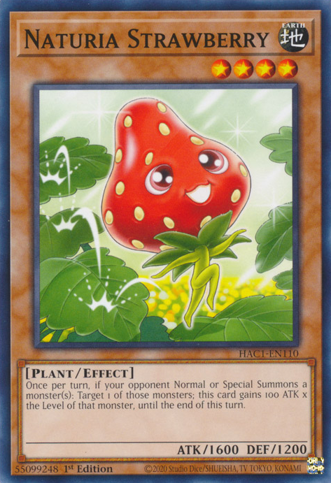 Naturia Strawberry [HAC1-EN110] Common | Total Play