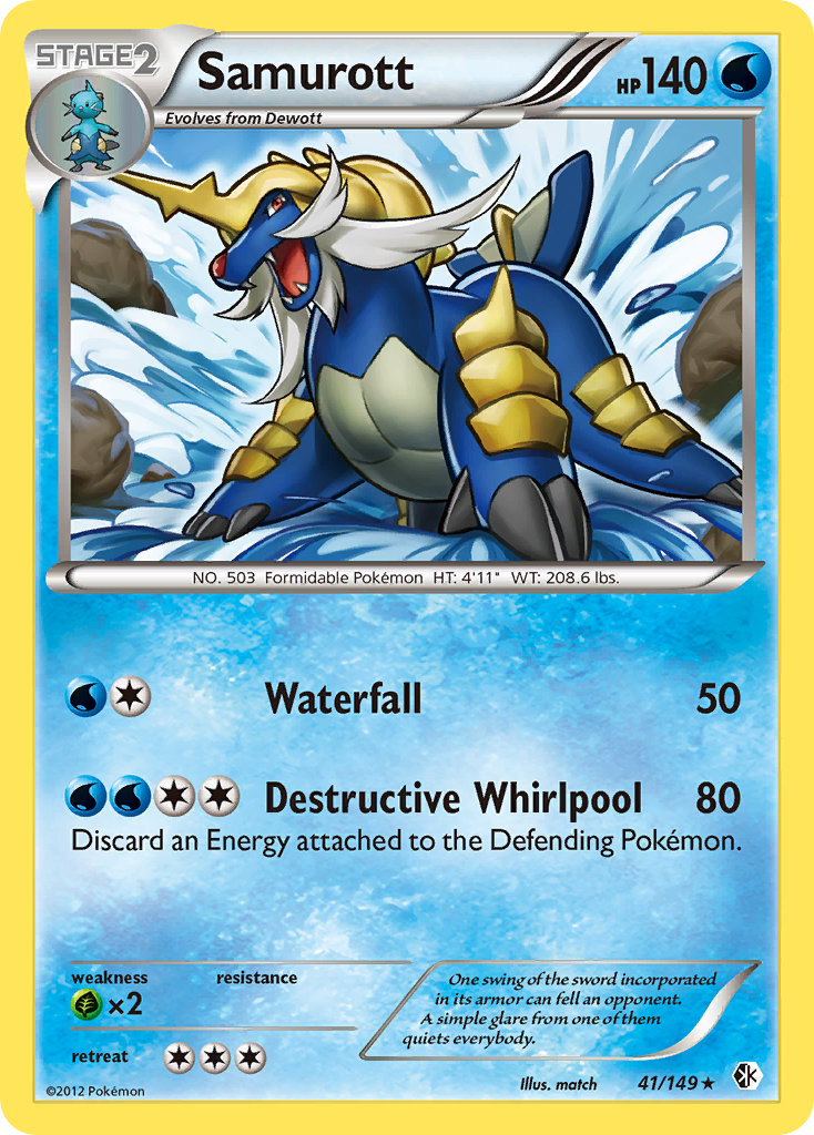 Samurott (41/149) [Black & White: Boundaries Crossed] | Total Play