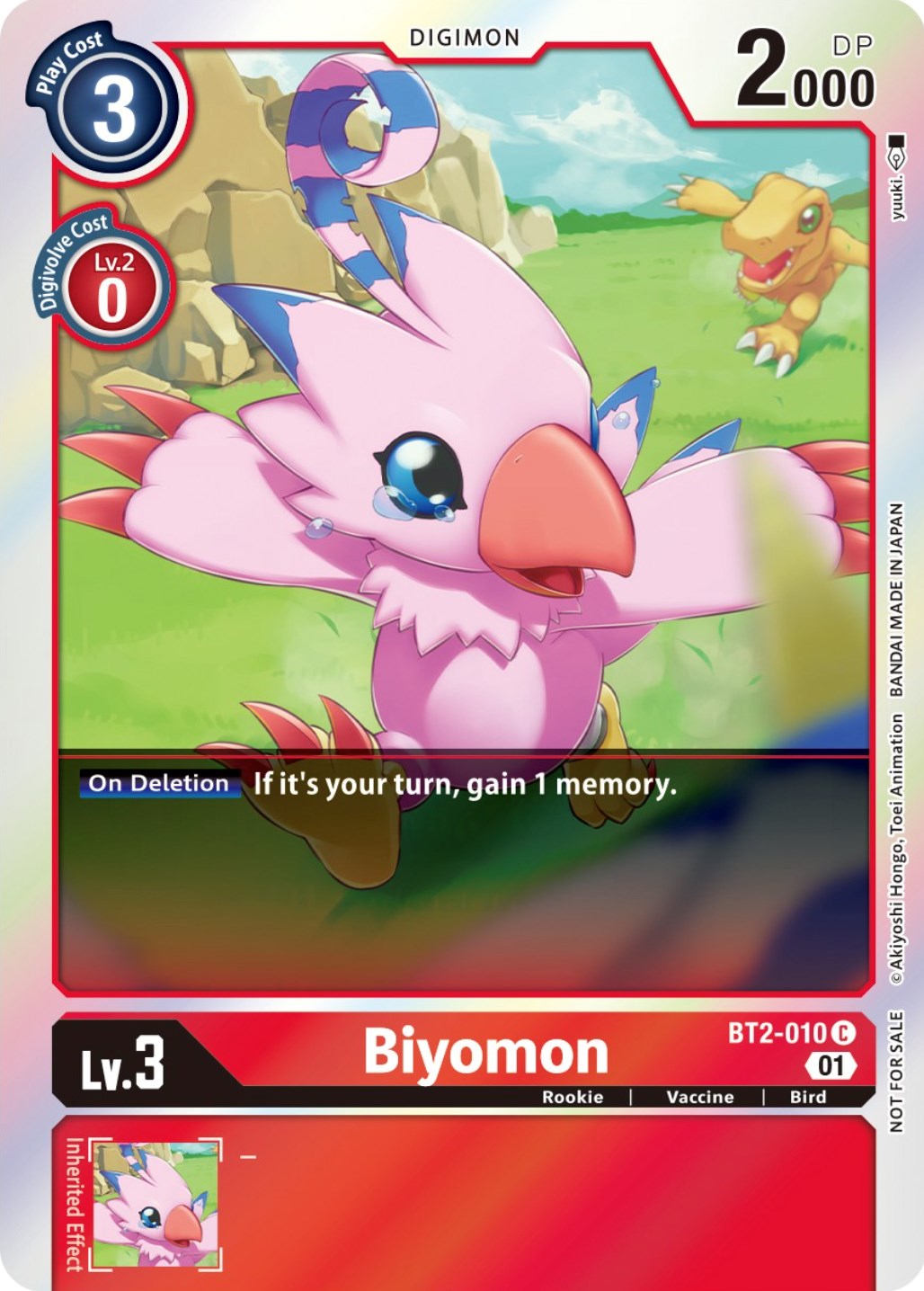 Biyomon [BT2-010] (ST-11 Special Entry Pack) [Release Special Booster Promos] | Total Play