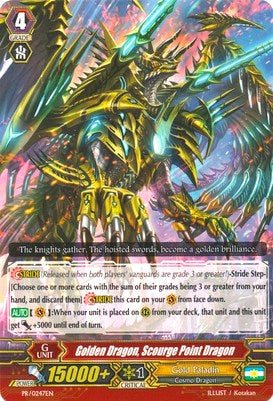 Golden Dragon, Scourge Point Dragon (PR/0247EN) [Promo Cards] | Total Play