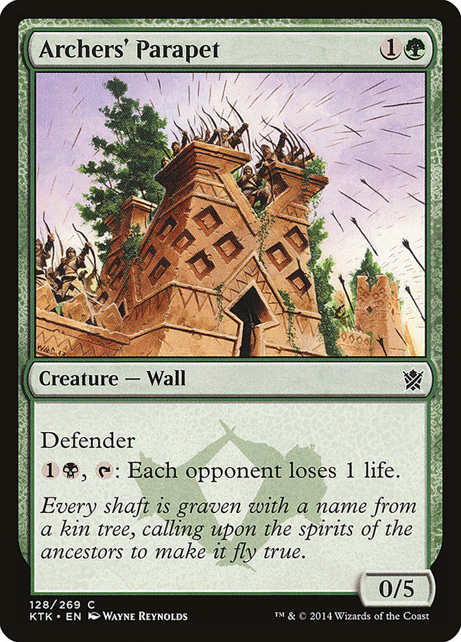 Archers' Parapet [Khans of Tarkir] | Total Play