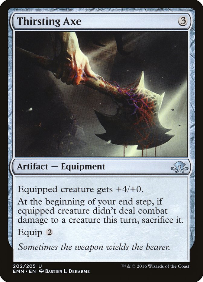 Thirsting Axe [Eldritch Moon] | Total Play
