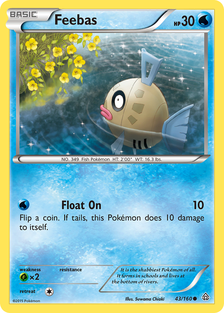 Feebas (43/160) [XY: Primal Clash] | Total Play