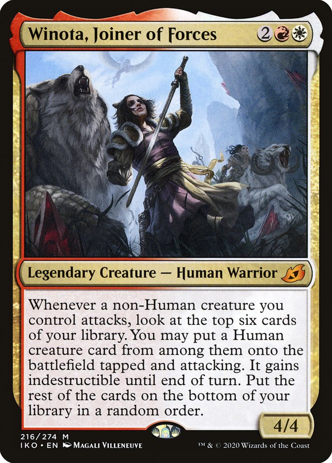 Winota, Joiner of Forces [Ikoria: Lair of Behemoths] | Total Play