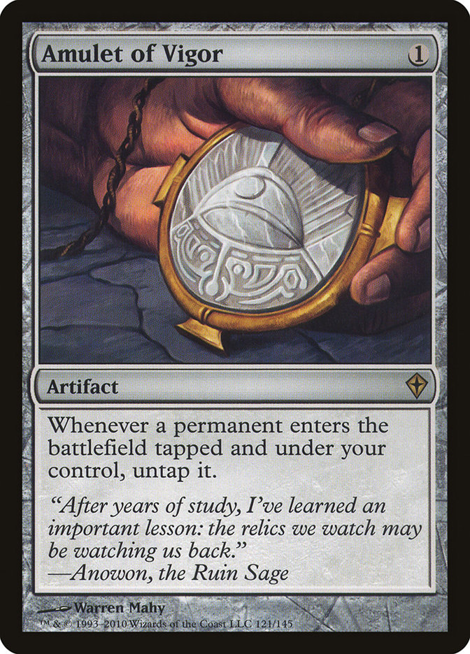 Amulet of Vigor [Worldwake] | Total Play