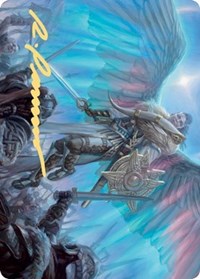 Resplendent Marshal Art Card (Gold-Stamped Signature) [Kaldheim Art Series] | Total Play