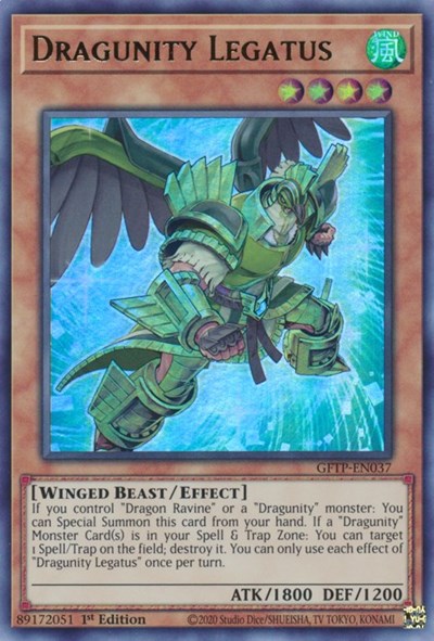 Dragunity Legatus [GFTP-EN037] Ultra Rare | Total Play
