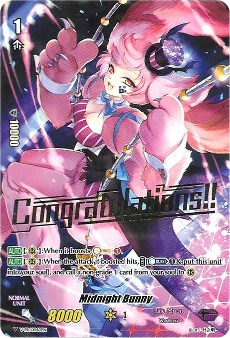 Midnight Bunny (V-PR/0040EN) [V Promo Cards] | Total Play