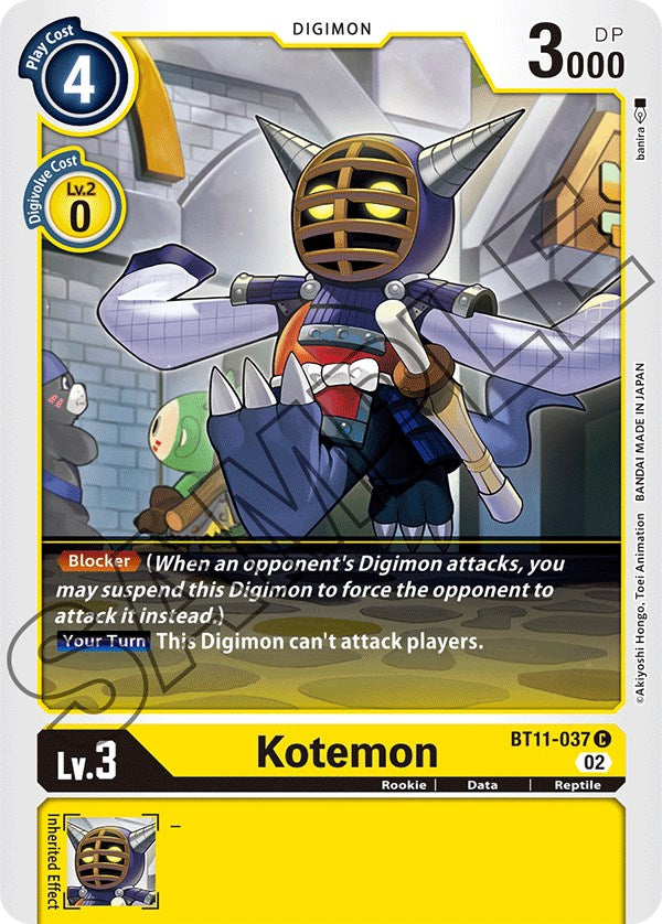 Kotemon [BT11-037] [Dimensional Phase] | Total Play