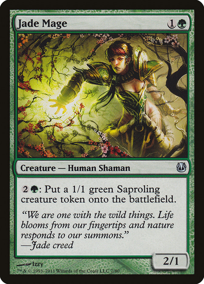 Jade Mage [Duel Decks: Ajani vs. Nicol Bolas] | Total Play