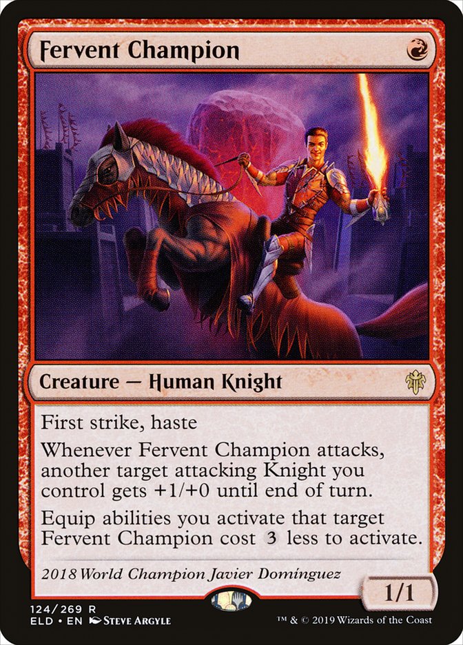 Fervent Champion [Throne of Eldraine] | Total Play
