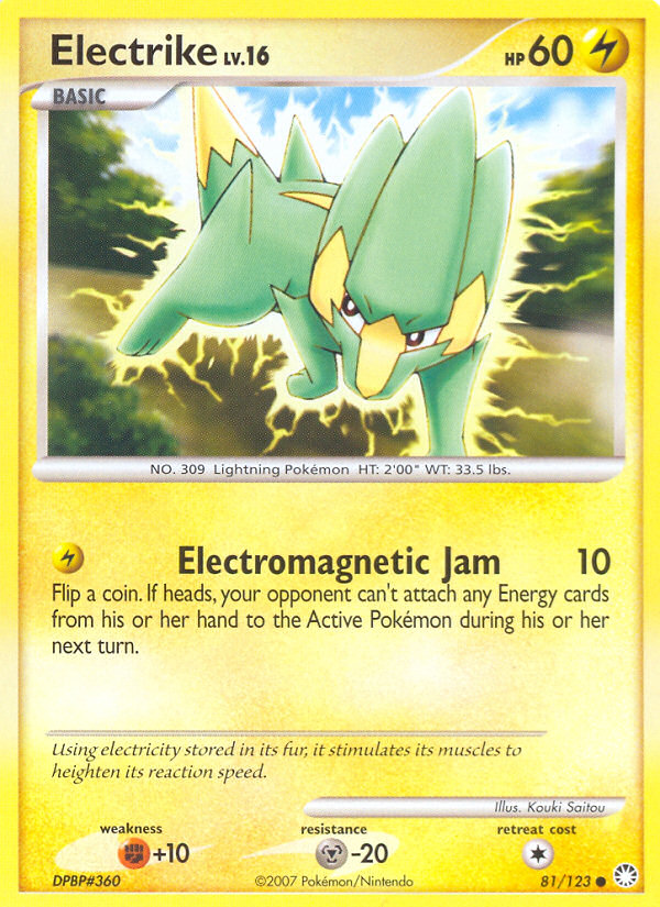 Electrike (81/123) [Diamond & Pearl: Mysterious Treasures] | Total Play