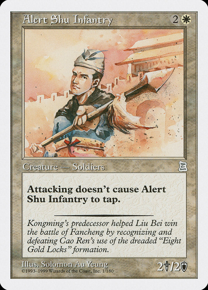 Alert Shu Infantry [Portal Three Kingdoms] | Total Play