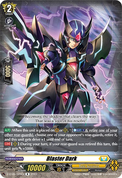 Blaster Dark (D-BT05/049EN) [Triumphant Return of the Brave Heroes] | Total Play