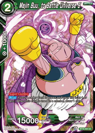 Majin Buu, to Battle Universe 6 (BT16-055) [Realm of the Gods] | Total Play
