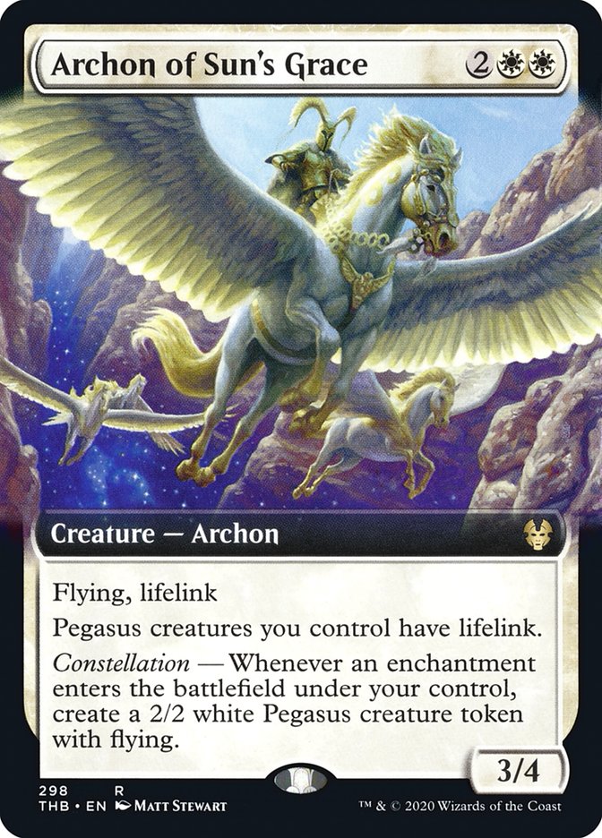 Archon of Sun's Grace (Extended Art) [Theros Beyond Death] | Total Play