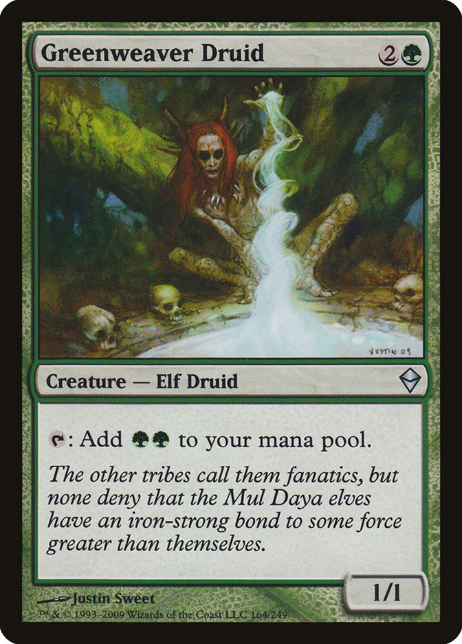 Greenweaver Druid [Zendikar] | Total Play
