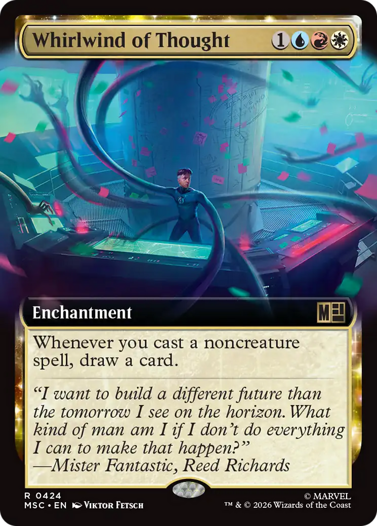 Whirlwind of Thought (Extended Art) [Marvel Super Heroes Commander] | Total Play
