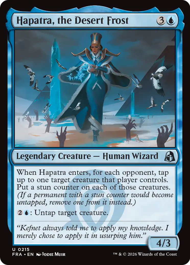 Hapatra, the Desert Frost [Reality Fracture] | Total Play