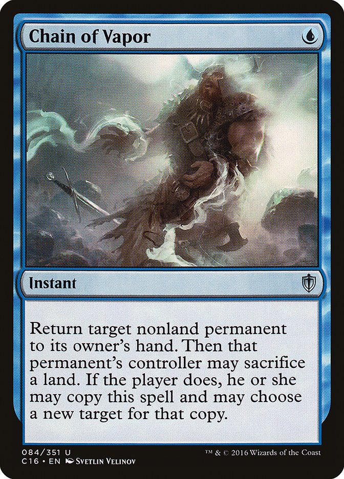 Chain of Vapor [Commander 2016] | Total Play