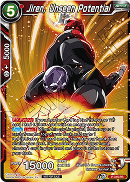Jiren, Unseen Potential (P-316) [Tournament Promotion Cards] | Total Play