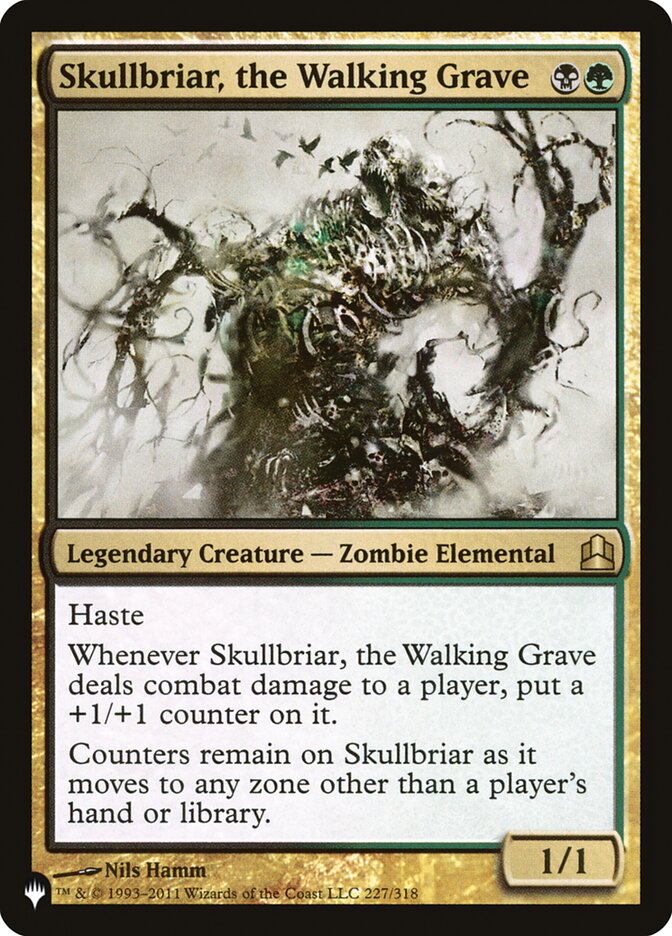 Skullbriar, the Walking Grave [The List] | Total Play