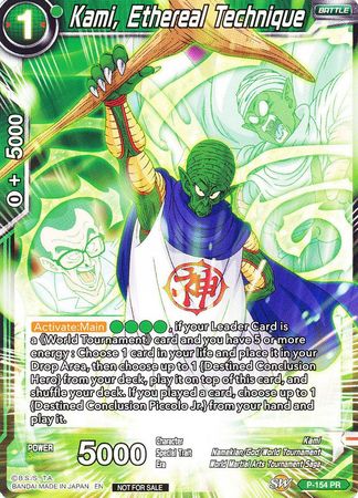 Kami, Ethereal Technique (Power Booster: World Martial Arts Tournament) (P-154) [Promotion Cards] | Total Play