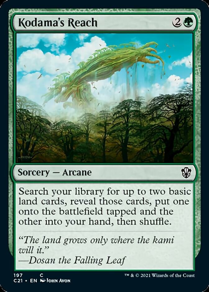 Kodama's Reach [Commander 2021] | Total Play